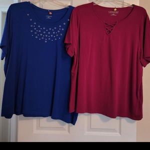 Two Catherine’s 1X Tops